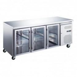 Mostrador frigorífico 417 litros 3 puertas de cristal - Catálogo Bajo mostrador