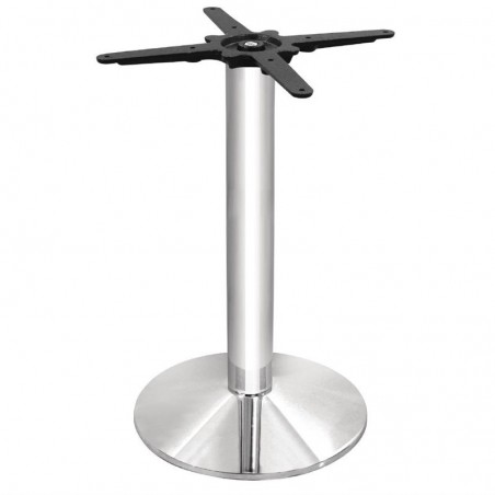 Comprar Base de mesa cromada Bolero Tulipa redonda CD214 en Pepebar