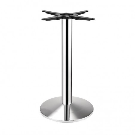 Comprar Base de mesa cromada Bolero Tulipa redonda CD214 en Pepebar