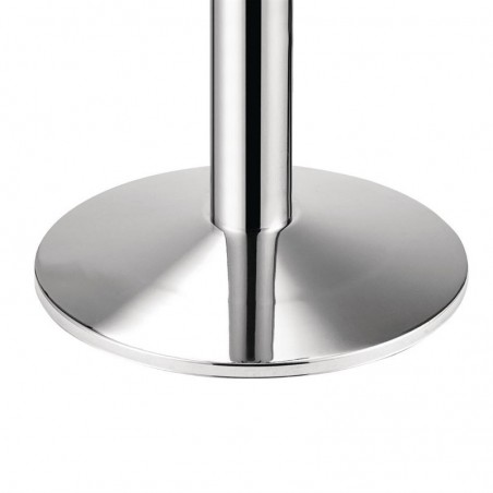 Comprar Base de mesa cromada Bolero Tulipa redonda CD214 en Pepebar