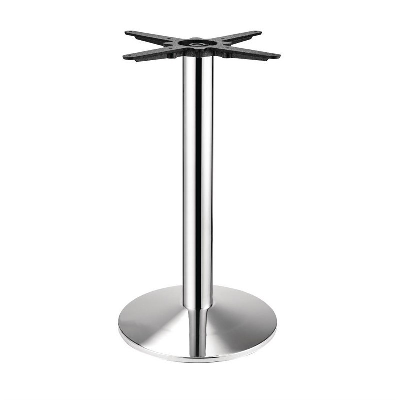 Comprar Base de mesa cromada Bolero Tulipa redonda CD214 en Pepebar