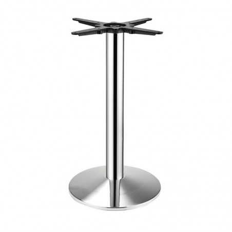 Comprar Base de mesa cromada Bolero Tulipa redonda CD214 en Pepebar