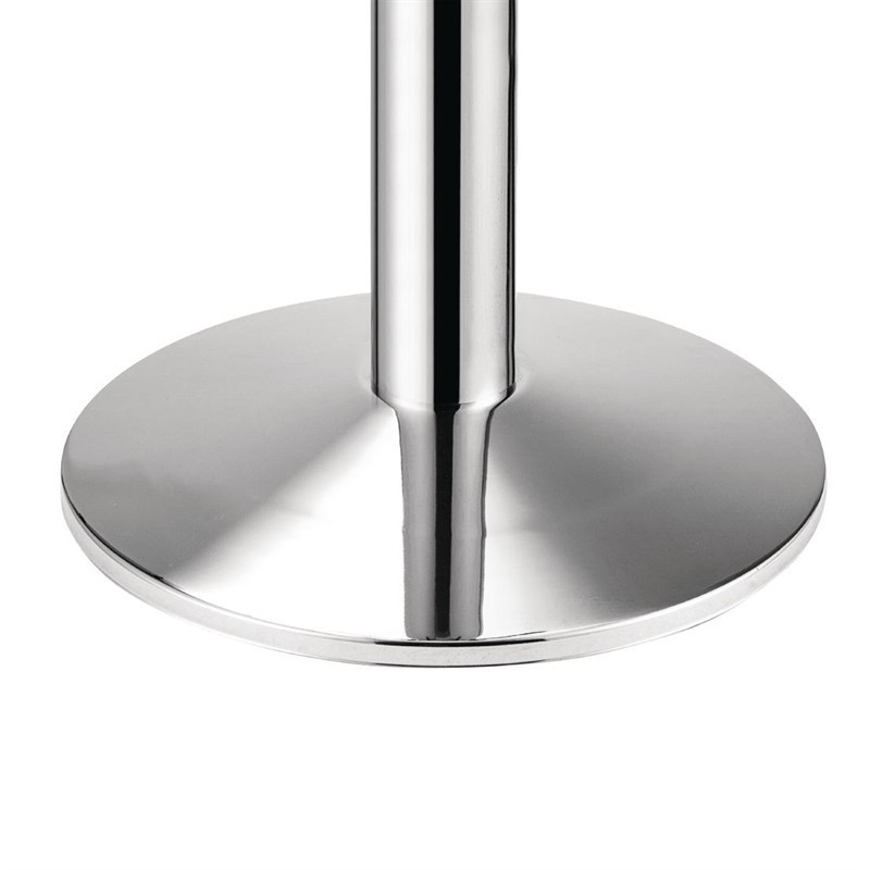 Comprar Base de mesa cromada Bolero Tulipa redonda CD214 en Pepebar