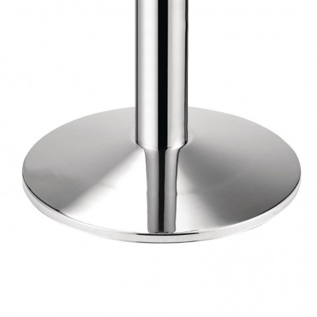 Comprar Base de mesa cromada Bolero Tulipa redonda CD214 en Pepebar