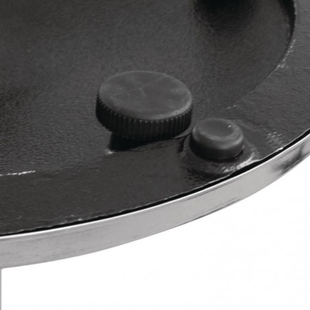 Comprar Base de mesa cromada Bolero Tulipa redonda CD214 en Pepebar