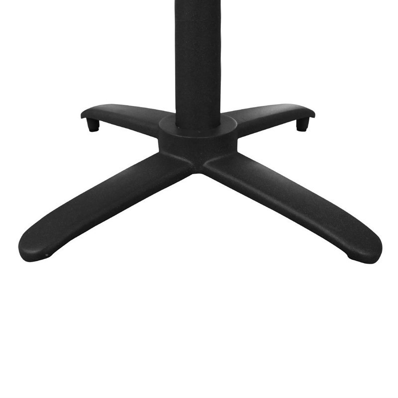 Comprar Base de mesa abatible negra de aluminio Bolero GP773 en Pepebar