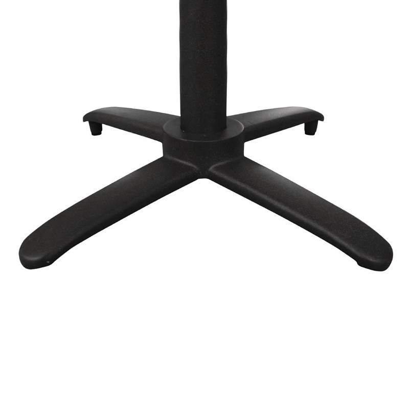 Comprar Base de mesa abatible negra de aluminio Bolero GP773 en Pepebar