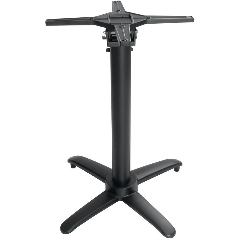 Comprar Base de mesa abatible negra de aluminio Bolero GP773 en Pepebar