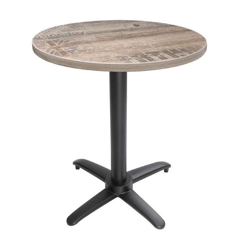 Comprar Base de mesa abatible negra de aluminio Bolero GP773 en Pepebar