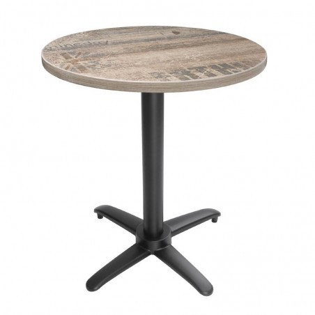 Comprar Base de mesa abatible negra de aluminio Bolero GP773 en Pepebar