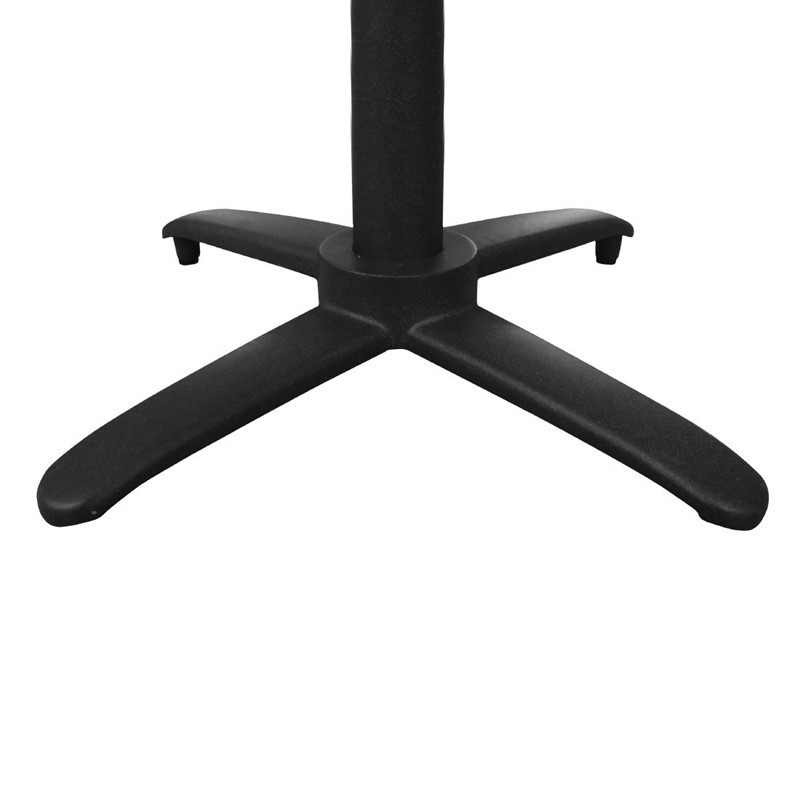 Comprar Base de mesa abatible negra de aluminio Bolero GP773 en Pepebar