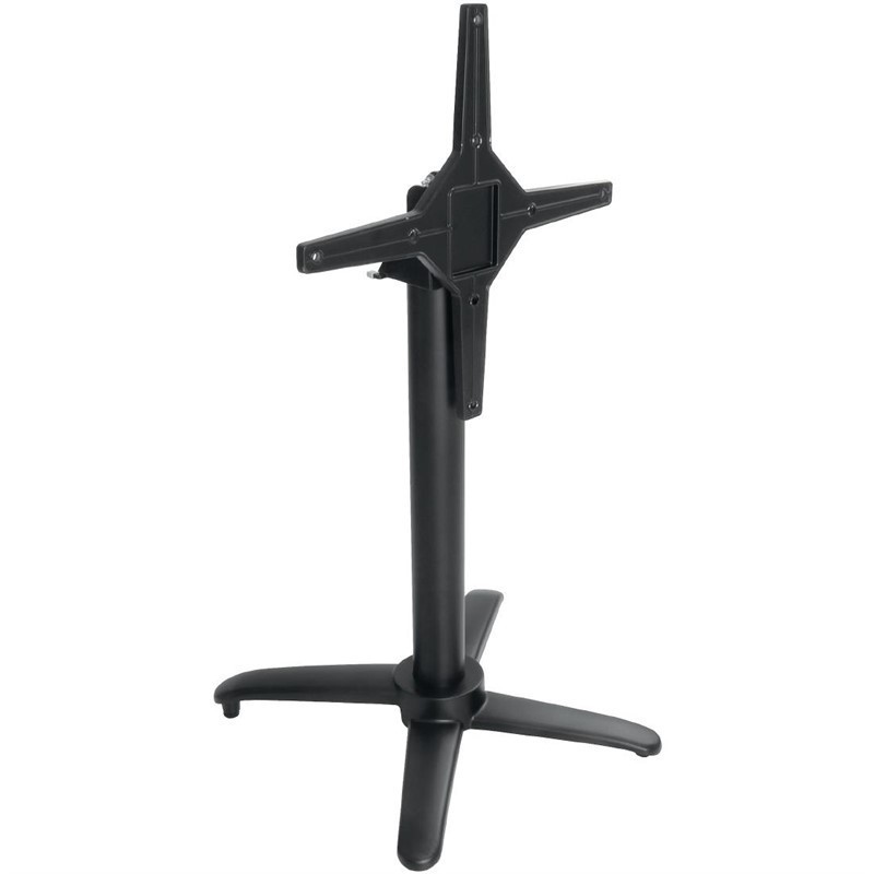 Comprar Base de mesa abatible negra de aluminio Bolero GP773 en Pepebar