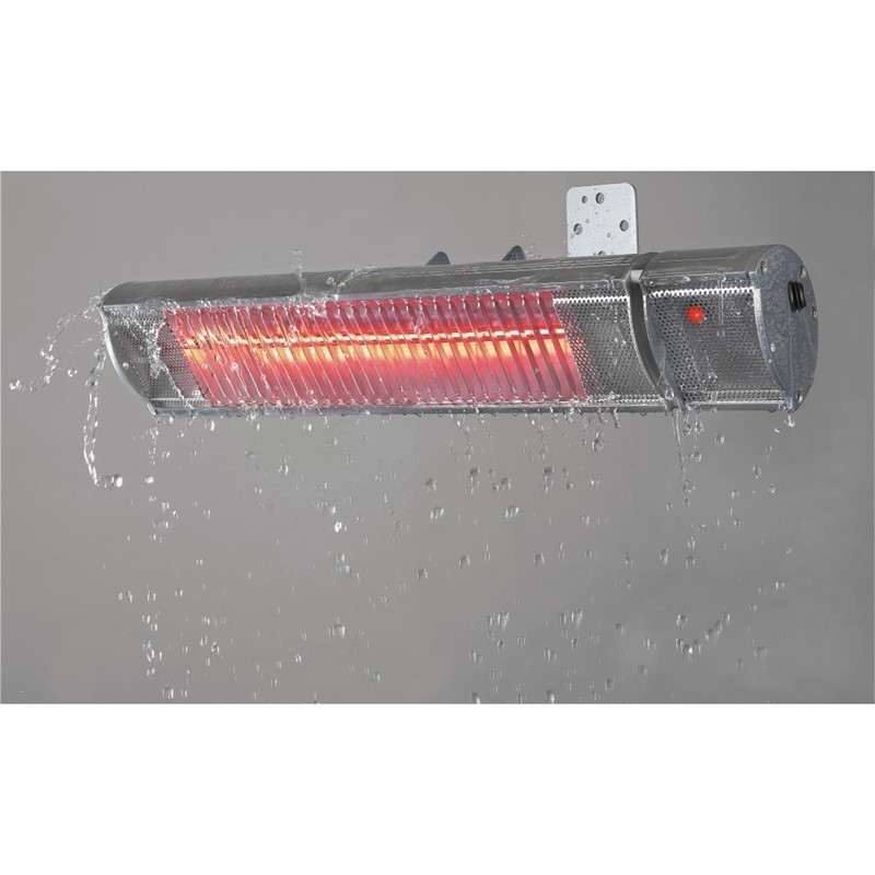 Comprar Calefactor de exterior eléctrico control remoto 1800W Comfort Eurom Golden FN197 en Pepebar