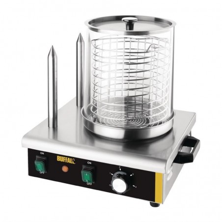 Comprar Máquina para perritos calientes 2 pinchos pan Buffalo DA565 en Pepebar