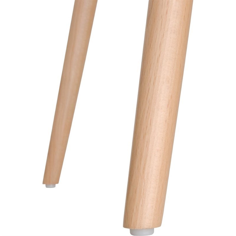 Comprar Mesa redonda blanca Bolero Arlo 798mm DB218 en Pepebar