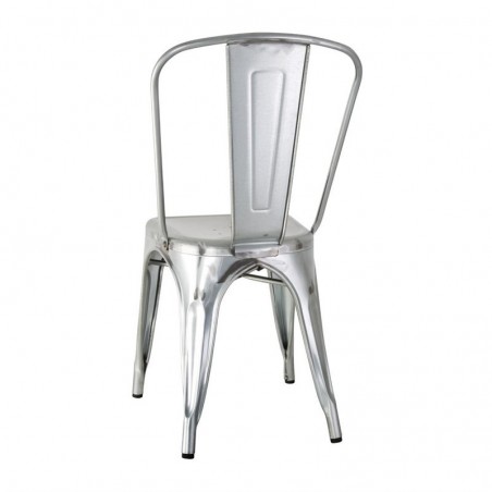 Comprar Sillas de acero galvanizado Bolero Bistro 4 unidades GL338 en Pepebar