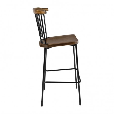 Comprar Taburetes Altos Negros Bolero Scandi 2 unidades FB873 en Pepebar