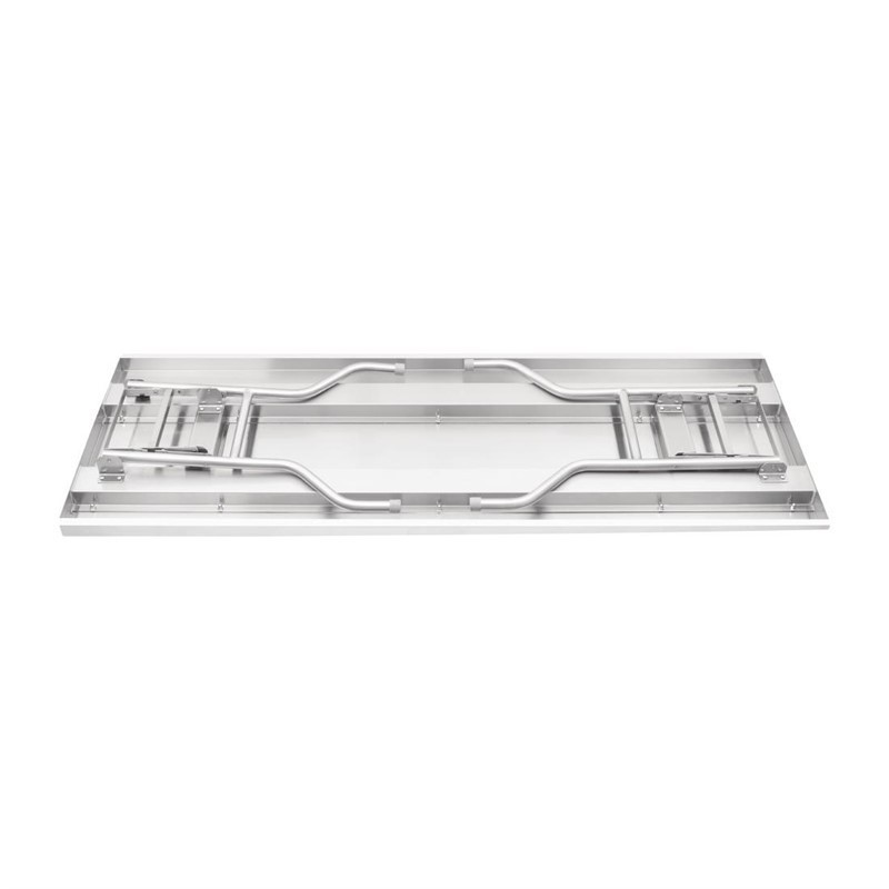 Comprar Mesa de trabajo plegable de acero inoxidable Vogue 1220x610x780 FN288 en Pepebar