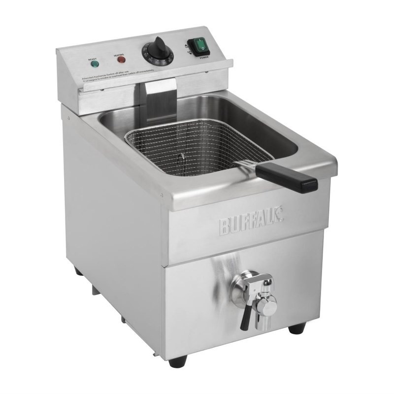 Freidora industrial 8 litros Buffalo Inducción CP793 Comprar Freidora industrial 8 litros Buffalo Inducción CP793 en Pepebar