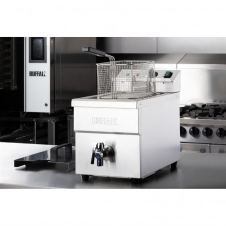 Freidora industrial 8 litros Buffalo Inducción CP793 Comprar Freidora industrial 8 litros Buffalo Inducción CP793 en Pepebar
