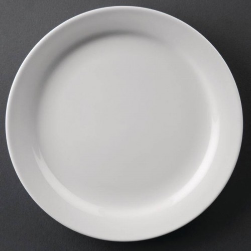 Comprar Platos llanos borde estrecho Athena Hotelware 205mm. Conjunto de 12 ud. CF362 en Pepebar