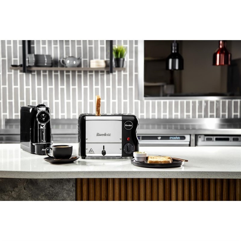 Comprar Tostadora Jet Black 2 Ranuras con pinzas para Sándwich Esprit Rowlett CH179 en Pepebar