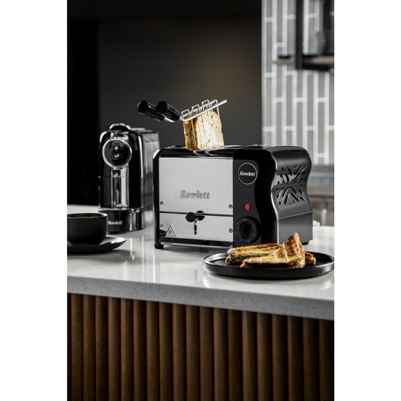 Comprar Tostadora Jet Black 2 Ranuras con pinzas para Sándwich Esprit Rowlett CH179 en Pepebar