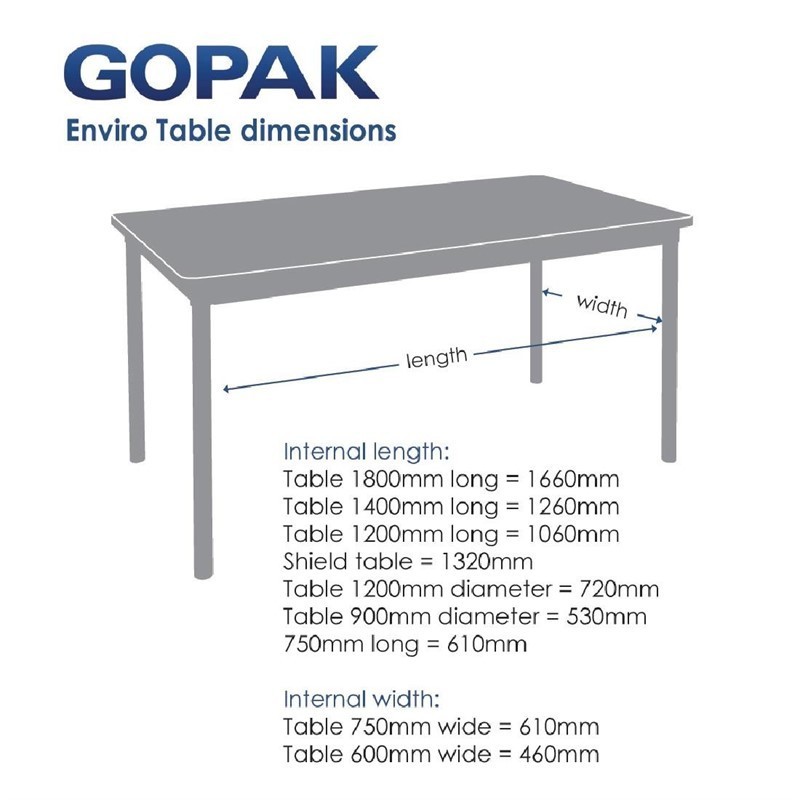 Comprar Mesa de comedor rectangular de interior efecto haya Gopak Enviro 1400mm GE966 en Pepebar