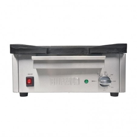 Plancha eléctrica área cocción 38,5x28 cm 1,8 kw sobremesa Buffalo DC900 Comprar Plancha eléctrica área cocción 38,5x28 cm 1,8 kw sobremesa Buffalo DC900 en Pepebar