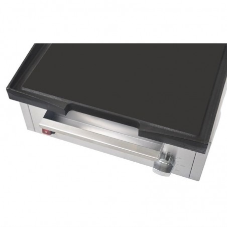 Plancha eléctrica área cocción 38,5x28 cm 1,8 kw sobremesa Buffalo DC900 Comprar Plancha eléctrica área cocción 38,5x28 cm 1,8 kw sobremesa Buffalo DC900 en Pepebar