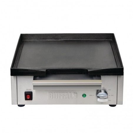 Plancha eléctrica área cocción 38,5x28 cm 1,8 kw sobremesa Buffalo DC900 Comprar Plancha eléctrica área cocción 38,5x28 cm 1,8 kw sobremesa Buffalo DC900 en Pepebar