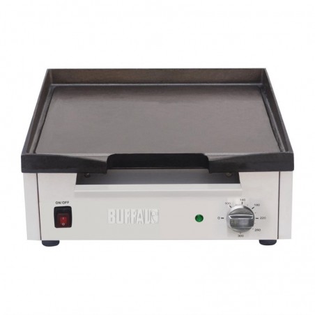 Plancha eléctrica área cocción 38,5x28 cm 1,8 kw sobremesa Buffalo DC900 Comprar Plancha eléctrica área cocción 38,5x28 cm 1,8 kw sobremesa Buffalo DC900 en Pepebar