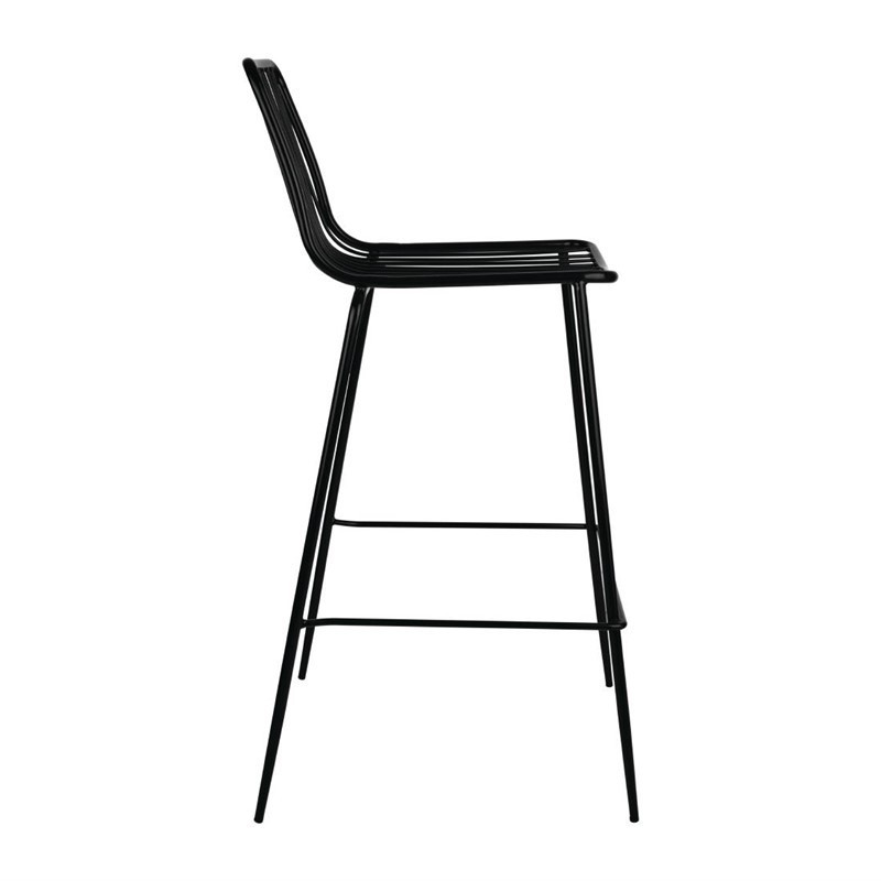 Taburetes Altos acero inoxidable Negros Bolero 4 unidades FB875 Comprar Taburetes Altos acero inoxidable Negros Bolero 4 unidades FB875 en Pepebar