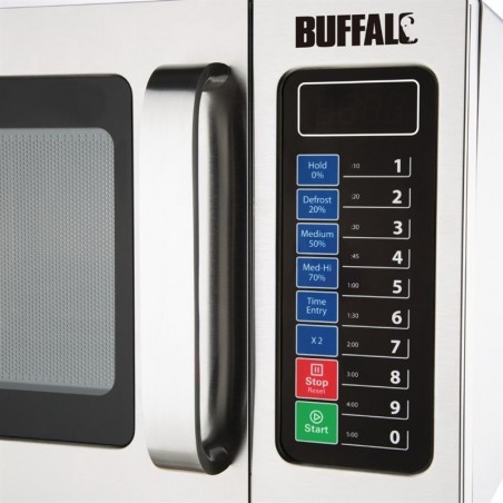 Comprar Microondas profesional Programable Buffalo 25 litros 1000W FB862 en Pepebar