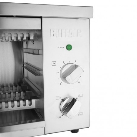 Comprar Salamandra grill de Cuarzo Buffalo CJ799 en Pepebar