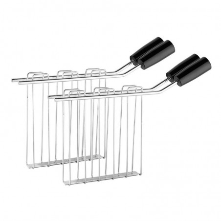 Comprar Tostadora Esprit 6 ranuras blanca con pinzas para sándwiches Rowlett CH186 en Pepebar
