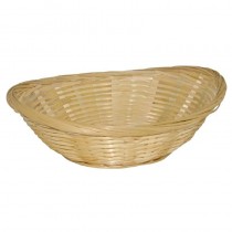 Cesta de mimbre Olympia ovalada. Pack de 6 ud. Y571 - Catálogo Cestas de presentación