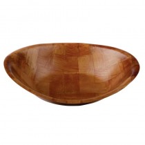 Cesta ovalada de madera 229 x 178mm L092 - Catálogo Cestas de presentación