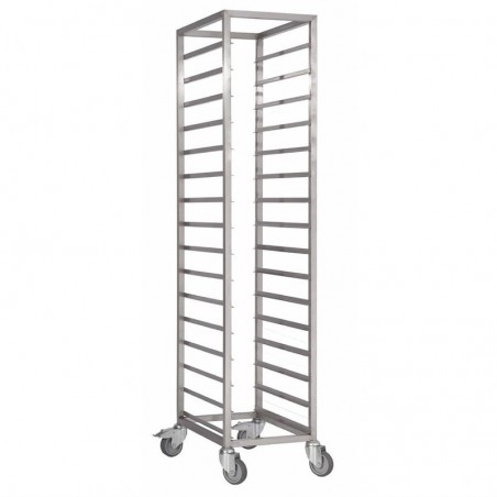 Comprar Carro bandejero acero inoxidable 18 niveles Gastro M Gastronorm 2/1 DS458 en Pepebar