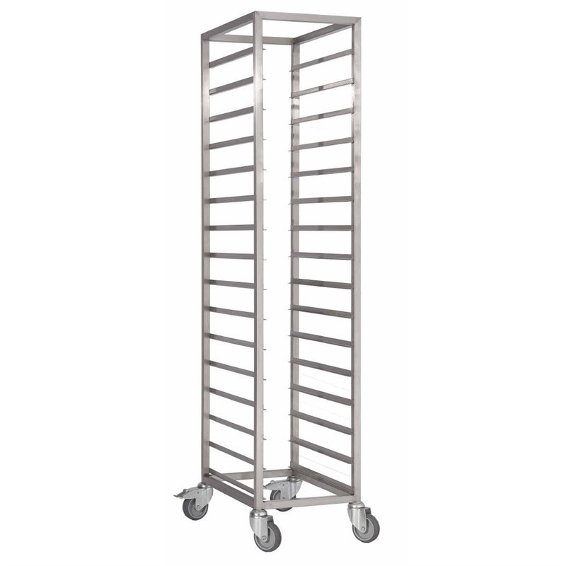 Comprar Carro bandejero acero inoxidable 18 niveles Gastro M Gastronorm 2/1 DS458 en Pepebar