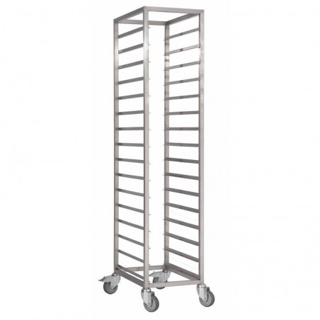 Comprar Carro bandejero acero inoxidable 18 niveles Gastro M Gastronorm 2/1 DS458 en Pepebar