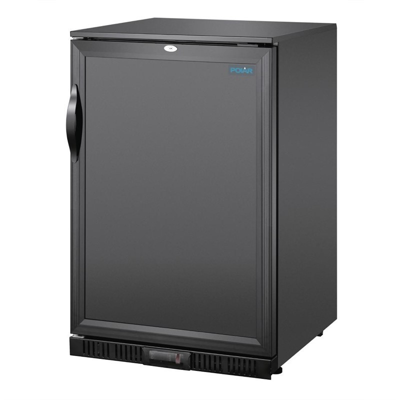 Comprar Nevera para bebidas de una puerta sólido Polar G-series 850mm 128 litros GE997 en Pepebar