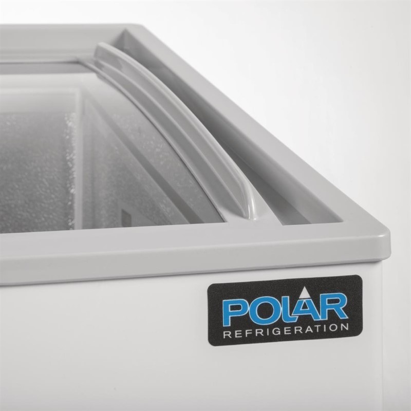 Comprar Congelador Horizontal con Display Polar G-Serie 200 litros GM498 en Pepebar