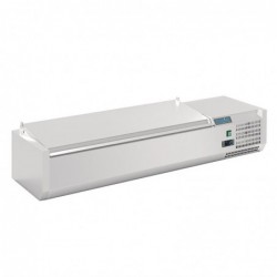 Vitrina frigorífica con tapa Polar 5 x 1/4GN FA854 - Pepebar Vitrina frigorífica con tapa Polar 5 x 1/4GN FA854 - Catálogo Vitrinas refrigeradas