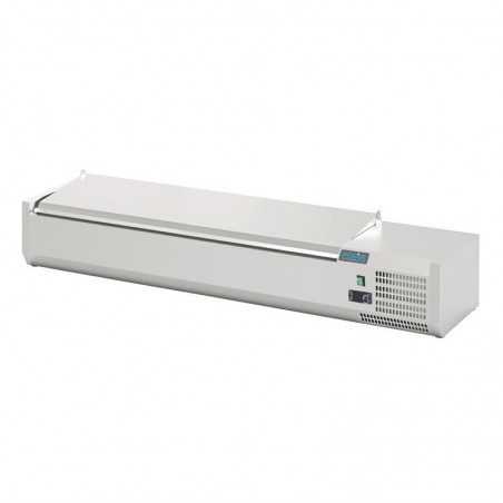 Comprar Vitrina frigorífica con tapa Polar G 6 x 1/4GN DA680 en Pepebar