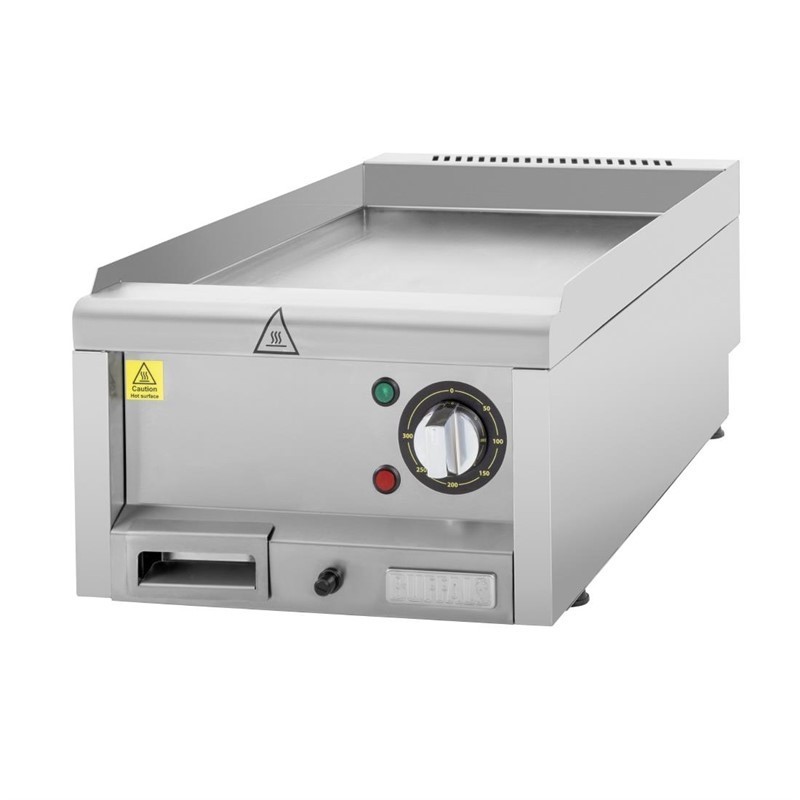 Comprar Plancha eléctrica serie 600 de 400 mm Buffalo CU473 en Pepebar
