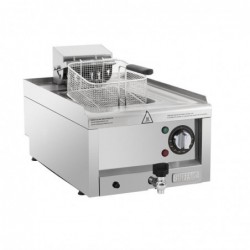 Freidora eléctrica de un solo tanque 600-Serie 8 litros Buffalo CU476