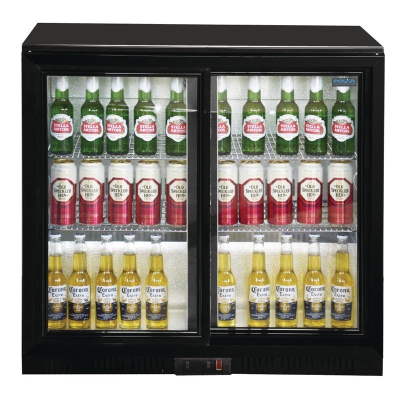 Comprar Botellero Puertas Deslizantes 198 litros Polar G-Serie GL010 en Pepebar