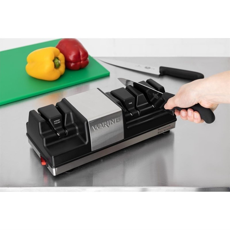 Afilador de cuchillos profesional Waring WKS800K CC027 Comprar Afilador de cuchillos profesional Waring WKS800K CC027 en Pepebar