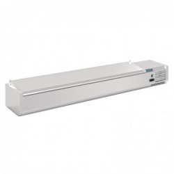 Vitrina frigorífica con tapa Polar G 10 x 1/4GN FA857